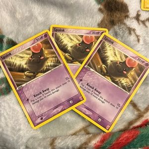 2006 Pokemon Spoink 7/12